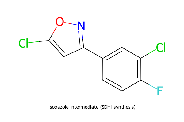 Isoxazole Intermediate Strukturformel